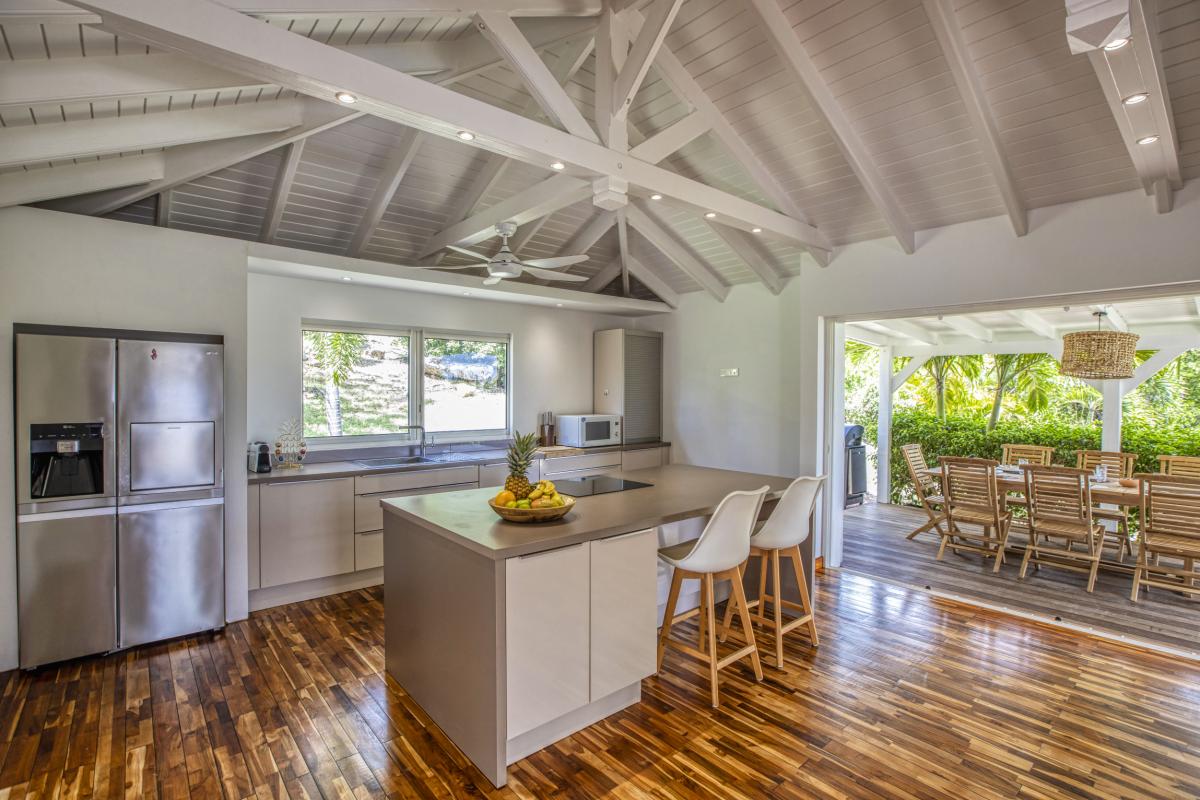 A louer villa 4 chambre Terres Basses Saint Martin_ Cuisine - 17